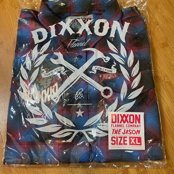 DIXXON Tops - Dixxon Flannel The JASON Women’s X-Large NEW !